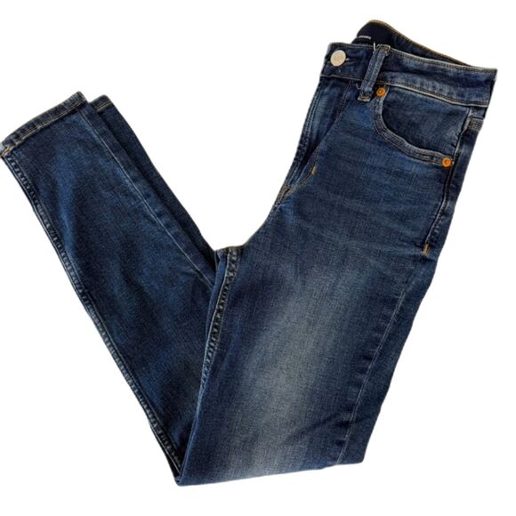 GAP High Rise Universal Legging Denim Jeans - Size 4/27 - Picture 2 of 9